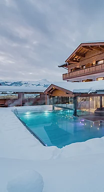 Naturhotel Kitzspitz in Österreich im Winter